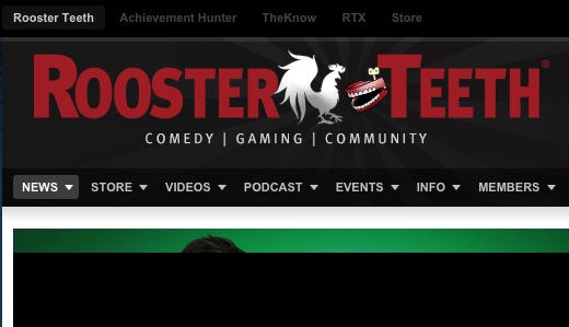 Logo of RoosterTeeth.com